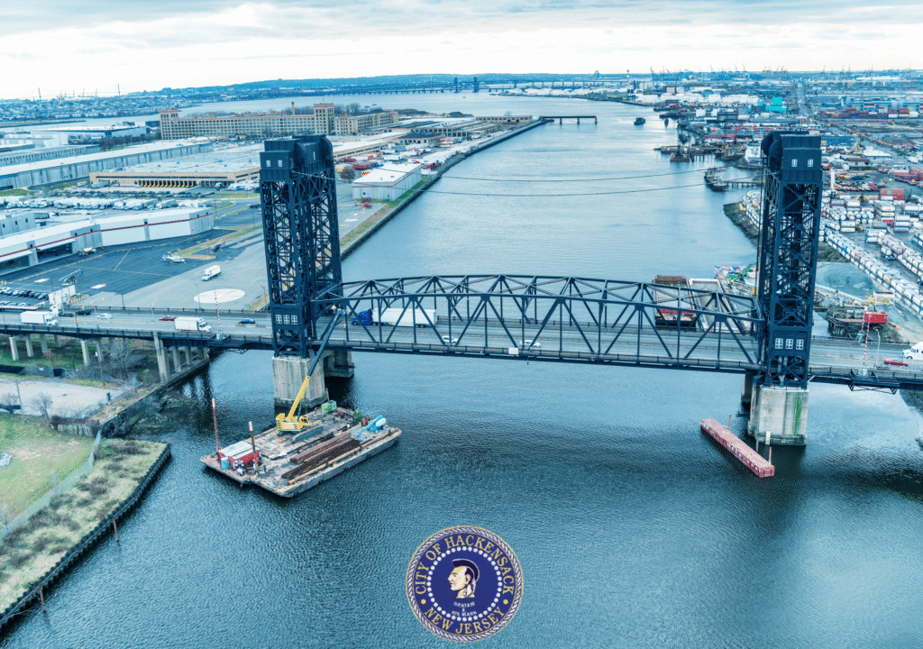 View of bridge in Hackensack NJ representing the community
